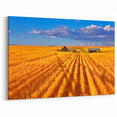 Montana Wall Art - Stunning Montana Canvas Prints of Golden Wheat Fields