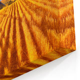 Montana Wall Art - Stunning Montana Canvas Prints of Golden Wheat Fields
