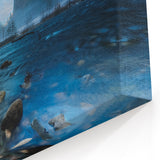 Yosemite National Park Wall Art – El Capitan Sunset & River Scene Print