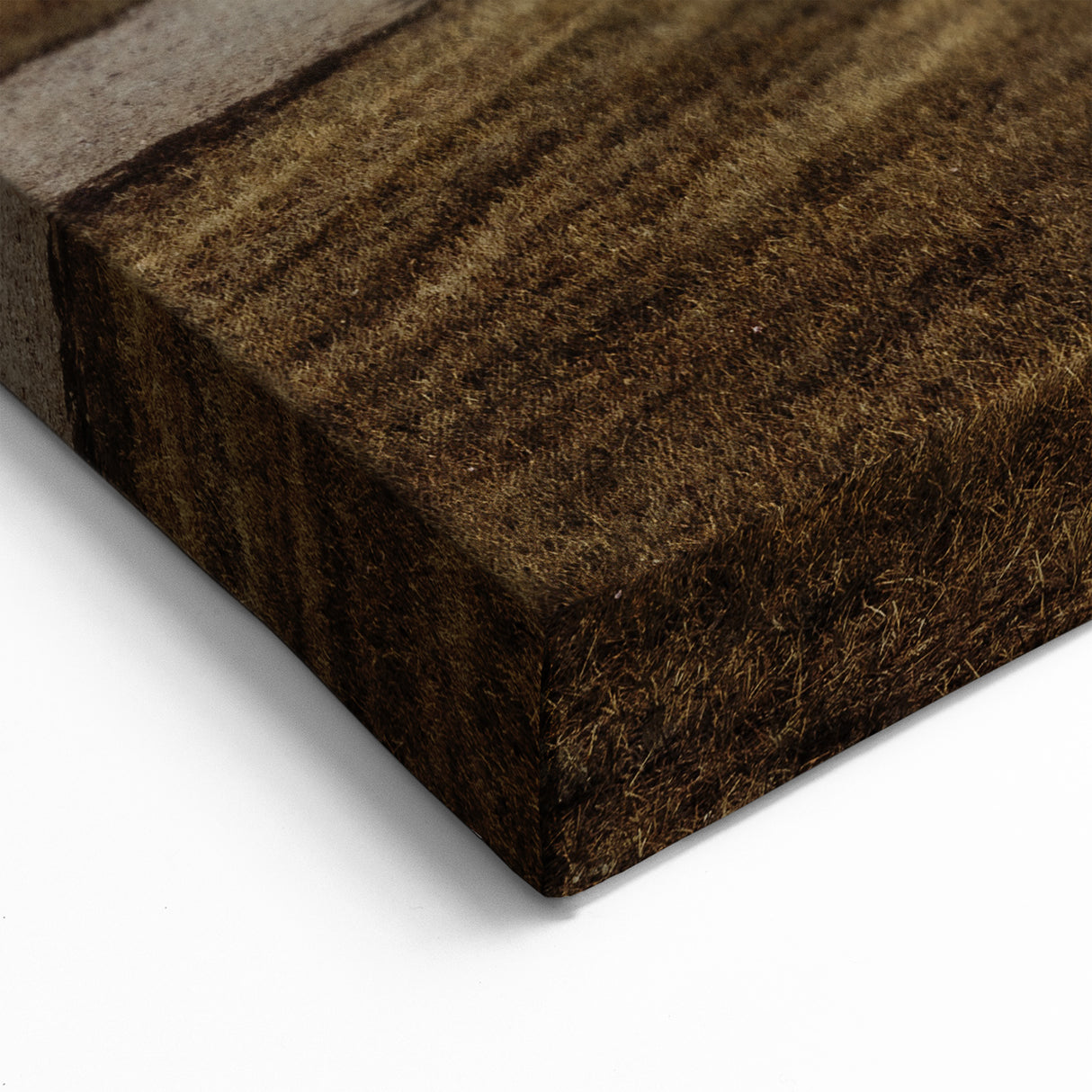 Montana Wilderness Art - Rustic White Barn with Mountain Backdrop