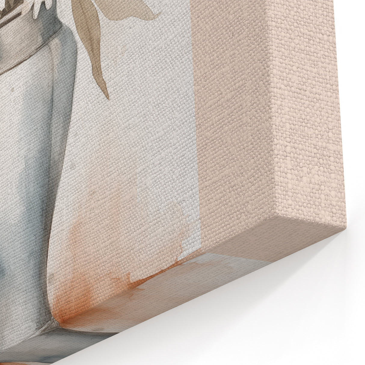 Minimalist Floral Vase Art – Elegant Botanical Wall Art for Modern Decor