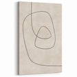 Mid Century Modern Abstract Line Art - Minimalist Geometric Wall Decor
