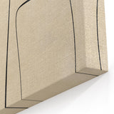 Mid Century Modern Abstract Line Art - Minimalist Geometric Wall Decor