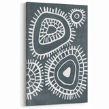 Mid Century Modern Art | Abstract Geometric Wall Decor | Retro Print