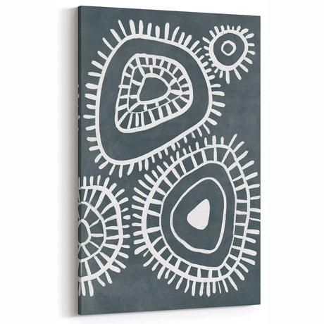 Mid Century Modern Art | Abstract Geometric Wall Decor | Retro Print