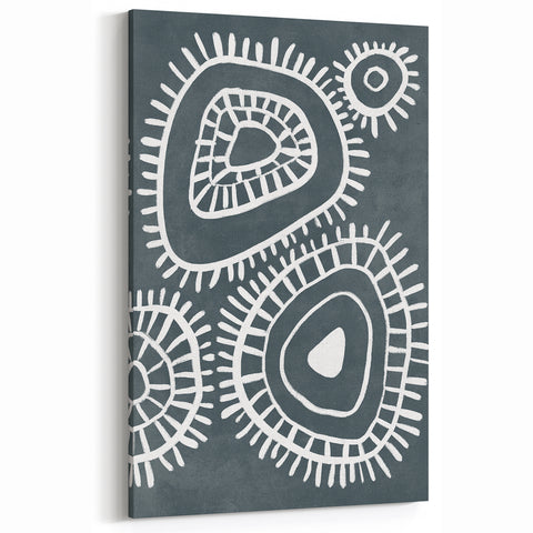 Mid Century Modern Art | Abstract Geometric Wall Decor | Retro Print