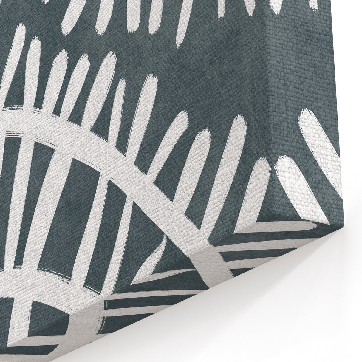 Mid Century Modern Art – Geometric Retro Abstract Print in Minimalist Style