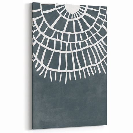 Mid Century Modern Art – Retro Geometric Wall Decor with Minimalist Style