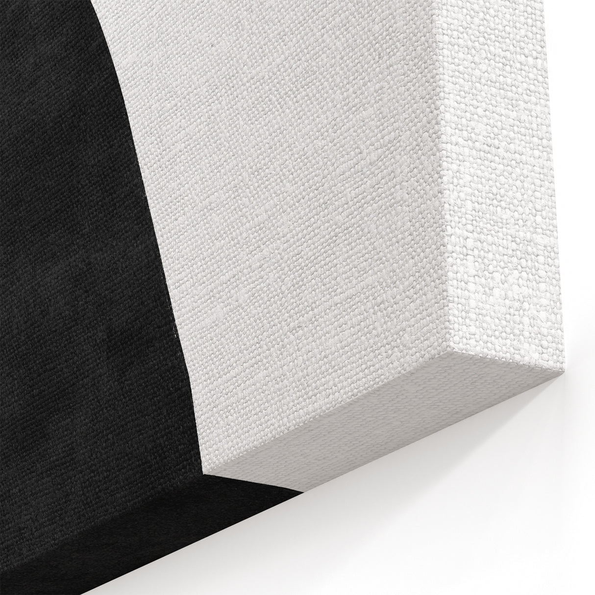 Mid Century Modern Art – Minimalist Abstract Shapes in Black & White