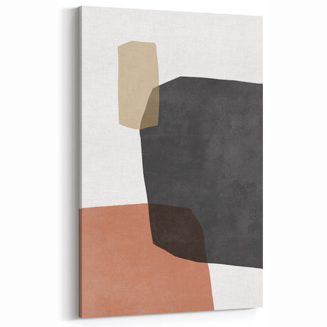 Mid Century Modern Art - Vintage Geometric Wall Decor - Minimalist Print