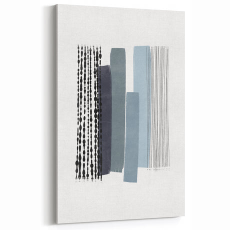 Mid Century Modern Art - Abstract Geometric Wall Decor - Minimalist Design