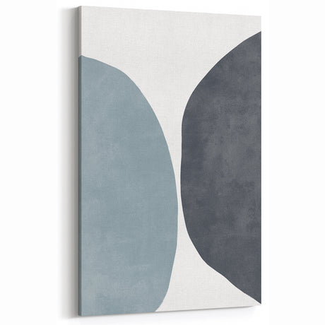 Mid Century Modern Art | Minimalist Geometric Wall Decor in Muted Tones