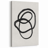 Mid Century Modern Art | Abstract Minimalist Geometric Wall Decor