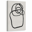 Mid Century Modern Art | Abstract Minimalist Line Art Wall Decor
