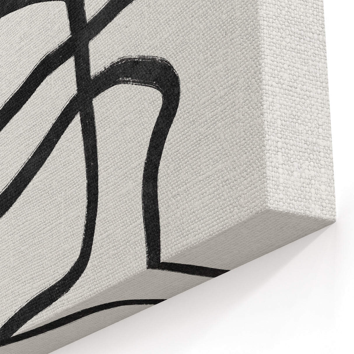Mid Century Modern Art | Retro Abstract Minimalist Line Art Decor