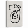 Mid Century Modern Art | Retro Minimalist Geometric Line Art Decor