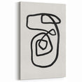Mid Century Modern Art | Retro Minimalist Geometric Line Art Decor