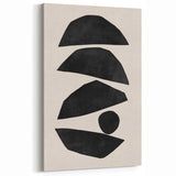 Mid Century Modern Art | Geometric Minimalist Abstract Wall Decor