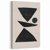 Mid Century Modern Art | Bold Geometric Minimalist Wall Decor