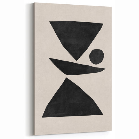 Mid Century Modern Art | Bold Geometric Minimalist Wall Decor