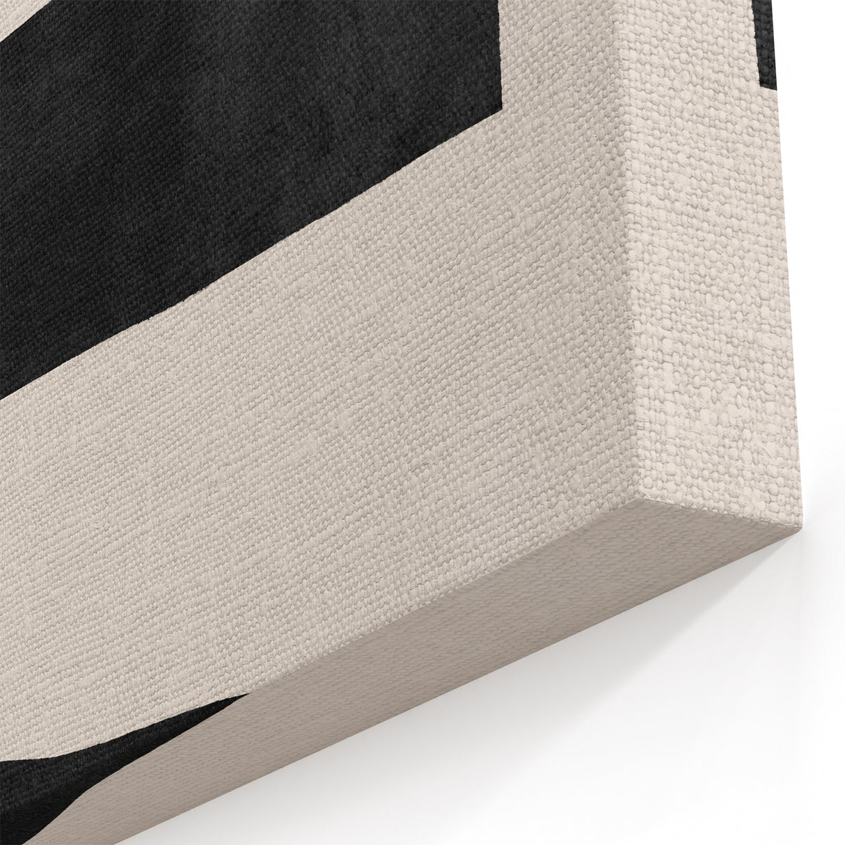 Mid Century Modern Art | Minimalist Geometric Stripe Wall Decor