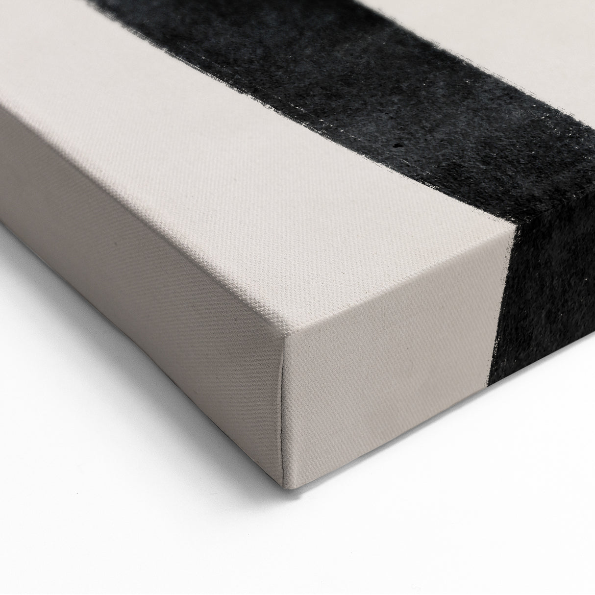 Mid Century Modern Art | Abstract Minimalist Black Line Wall Decor