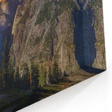 Yosemite Landscape Art – Half Dome and Sunset Overlook Canvas Print