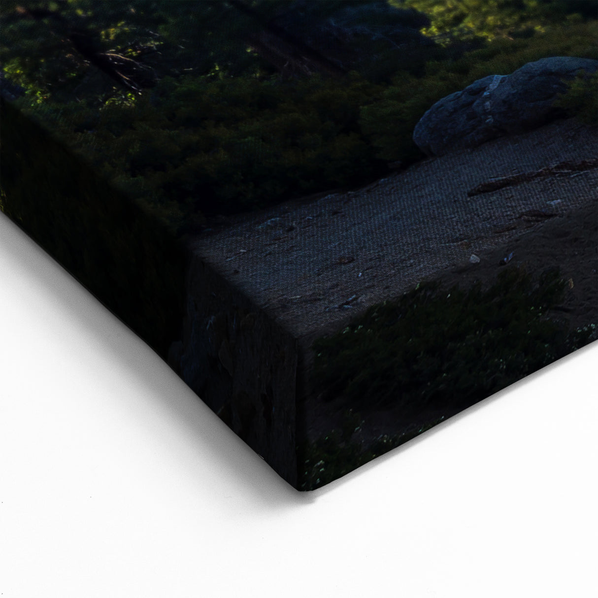 Yosemite Landscape Art – Half Dome and Sunset Overlook Canvas Print