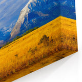 Montana Scenic Art - Vibrant Mountain Landscape Montana Acrylic Art