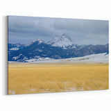 Montana Nature Prints - Serene Winter Mountain Landscape Photography Art