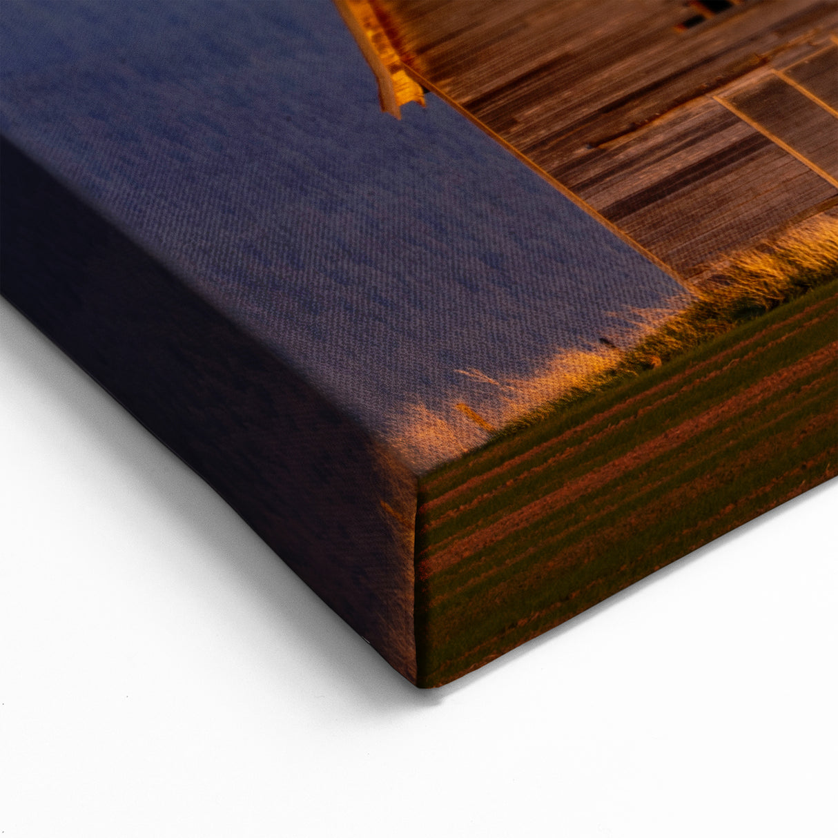 Montana Custom Art - Rustic Barn and Mountain Landscape Fine Art Print