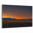 Montana Acrylic Art - Sunset Horizon Landscape Custom Photography Art