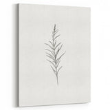 Minimalist Botanical Wall Art - Elegant Floral Design for Modern Decor