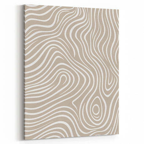 Minimalist Wall Art - Abstract Wave Pattern for Modern and Stylish Decor
