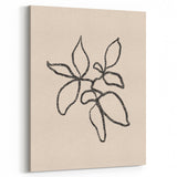 Minimalist Line Art – Elegant Modern Botanical Wall Art for Stylish Decor