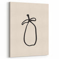 Minimalist Line Art – Abstract Modern Fruit Drawing for Stylish Decor