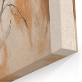 Minimalist Floral Art – Elegant Abstract Flower Wall Decor for Modern Homes