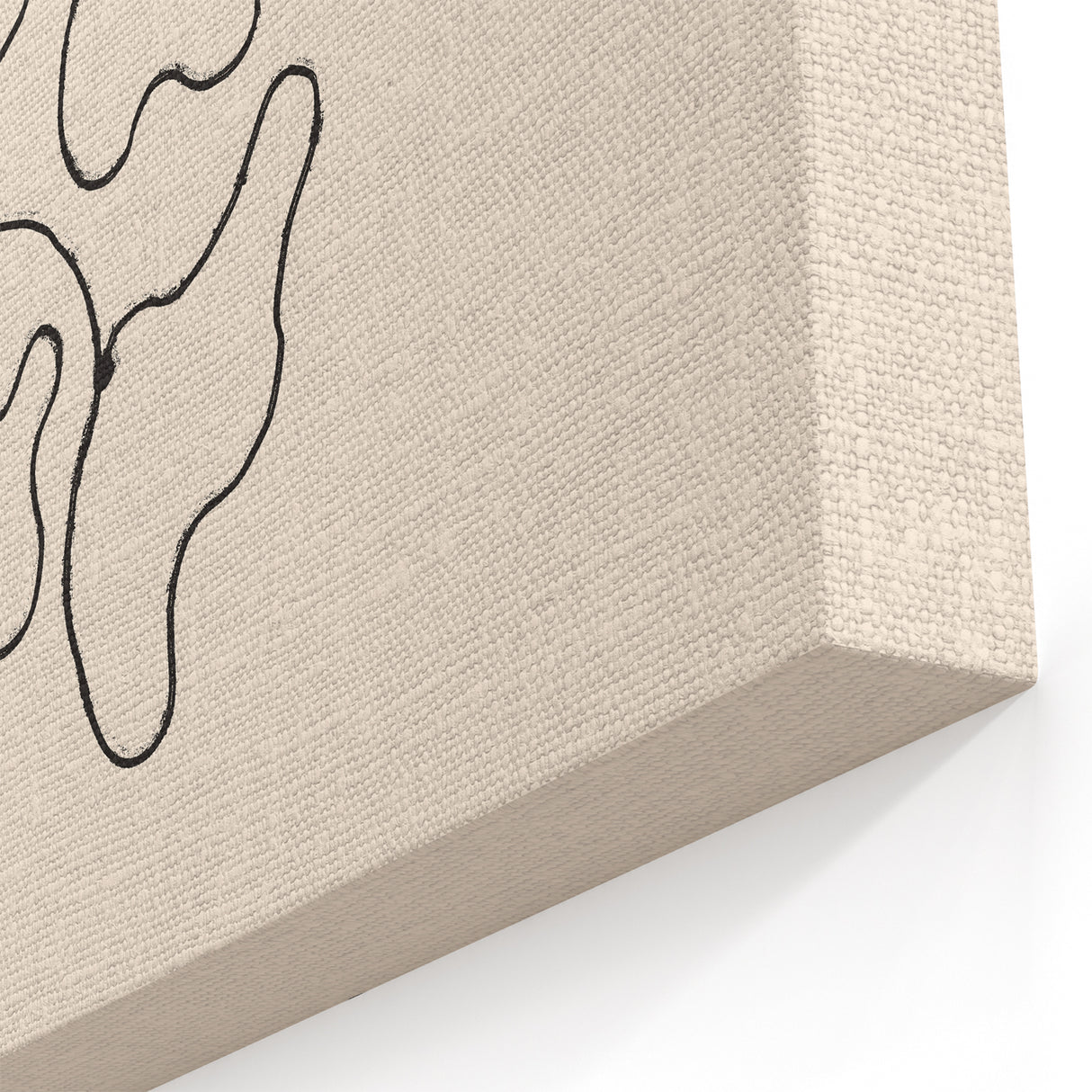 Minimalist Abstract Line Art – Modern Organic Shapes for Wall Decor