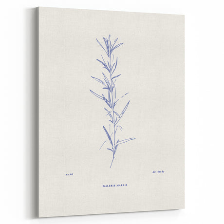 Minimalist Botanical Study – Elegant Floral Line Art for Modern Decor