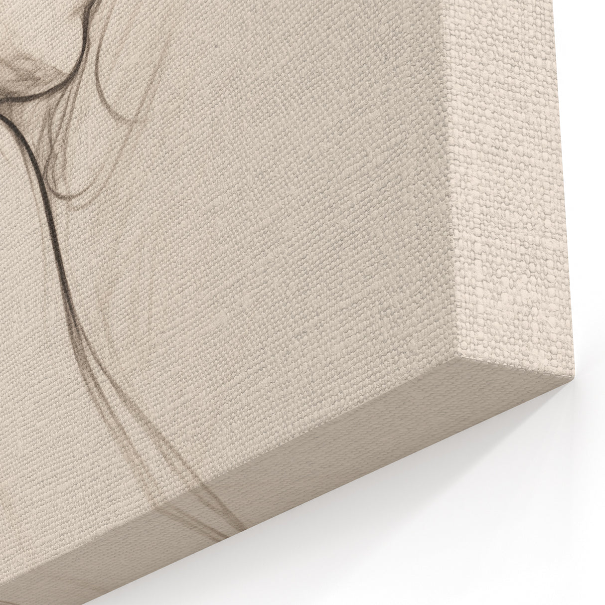 Minimalist Female Portrait – Delicate Line Art of Woman for Modern Decor