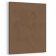 Modern Minimalist Wall Art – Elegant Female Sketch for Simple Decor