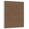 Modern Minimalist Wall Art – Elegant Female Sketch for Simple Decor