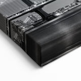 Brooklyn Bridge Black and White Photography - Night NYC Wall Art Print