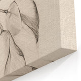 Minimalist Leaf Sketch – Modern Line Art for Clean and Simple Decor