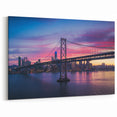 Iconic San Francisco Landmarks – Sunset Bridge Wall Art California