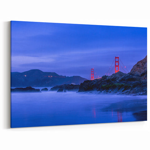 Golden Gate Bridge Canvas – Coastal San Francisco Wall Art California