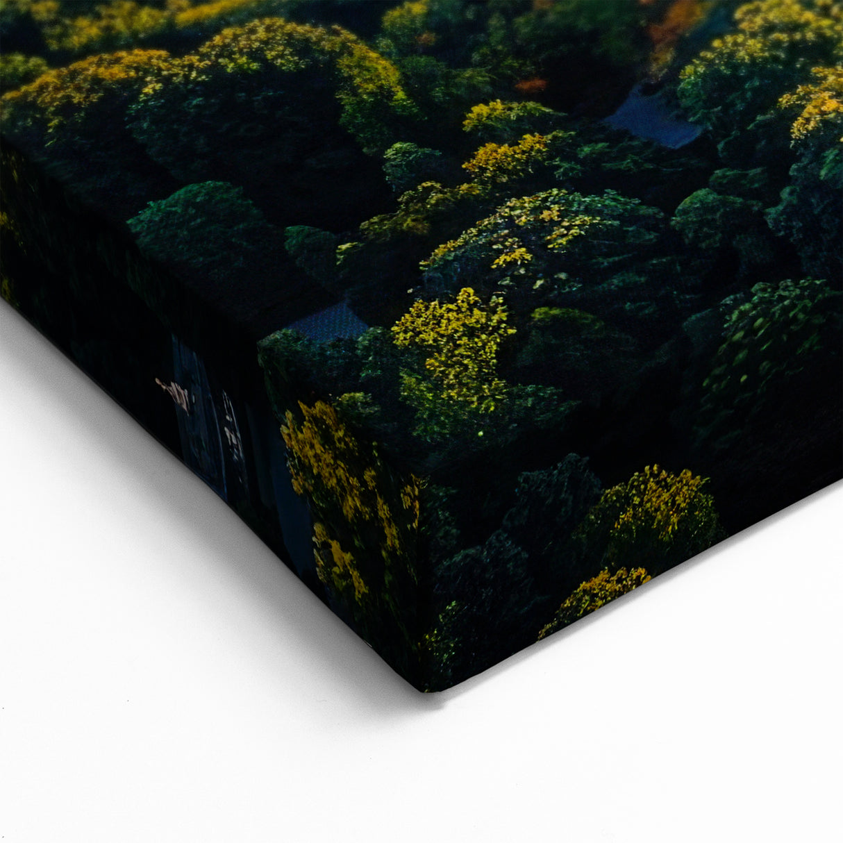 Central Park Wall Art - Aerial View NYC Skyline Sunset Photography Print