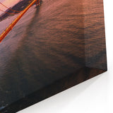 Golden Gate Bridge Canvas – Sunset Wall Art San Francisco California