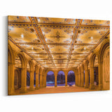 Central Park Wall Art - NYC Scenic Photography Bethesda Terrace Canvas Print