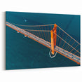 Golden Gate Bridge Canvas – Aerial Wall Art San Francisco California